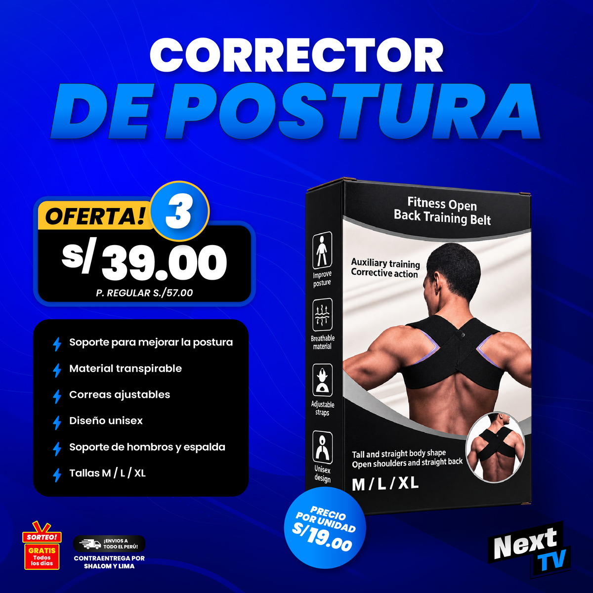 CORRECTOR DE POSTURA