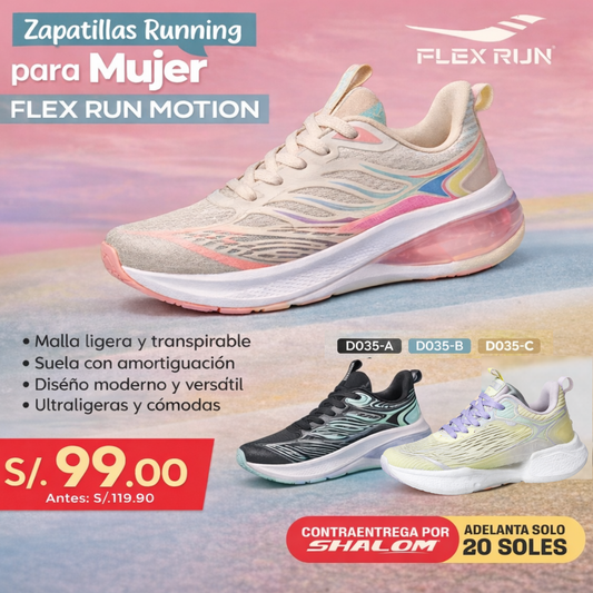 Zapatillas para Mujer Running Flex Run Motion – DO35
