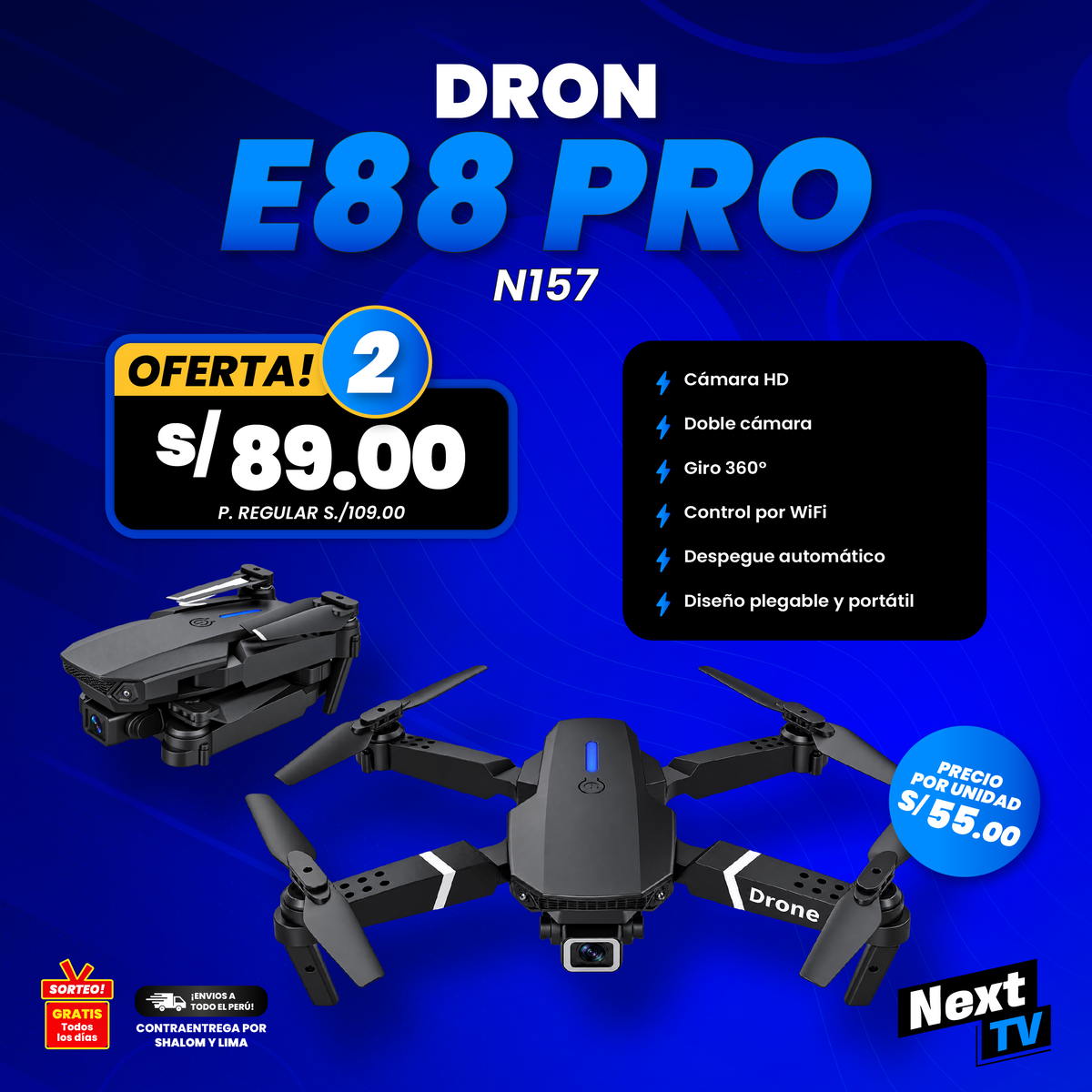 DRON E88 PRO N157