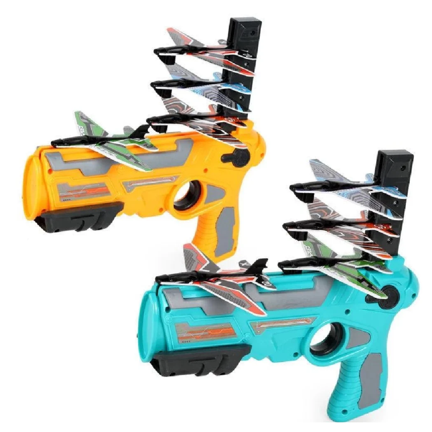 Pistola Lanza Aviones Triple Tiro