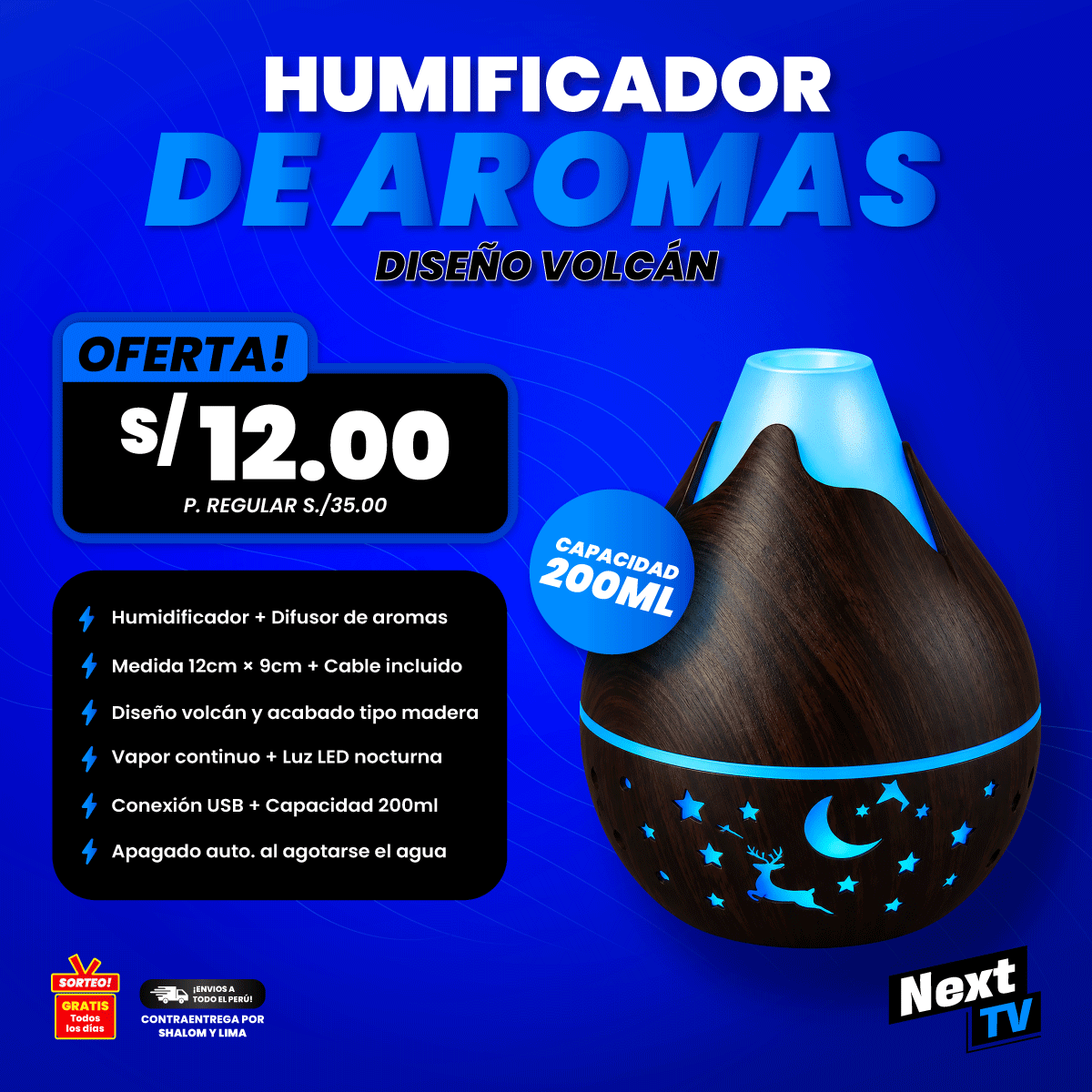 HUMIFICADOR DE AROMAS - N896