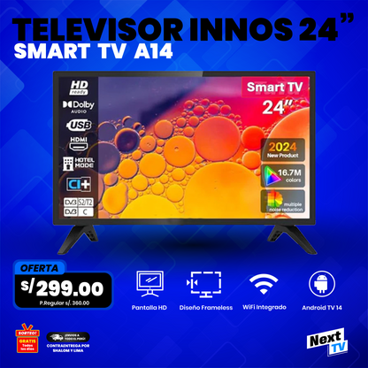 SMART TV INNOS 24" A14
