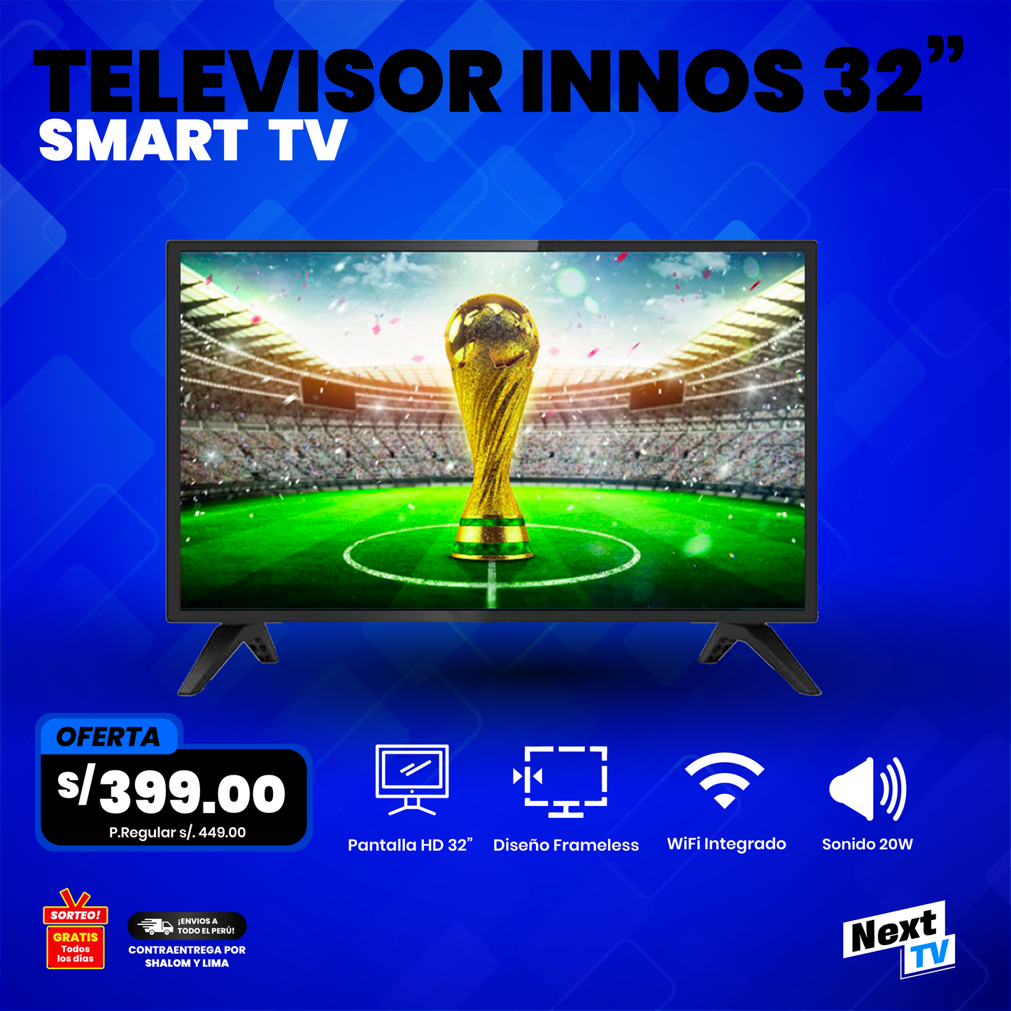 INNOS 32" SMART TV