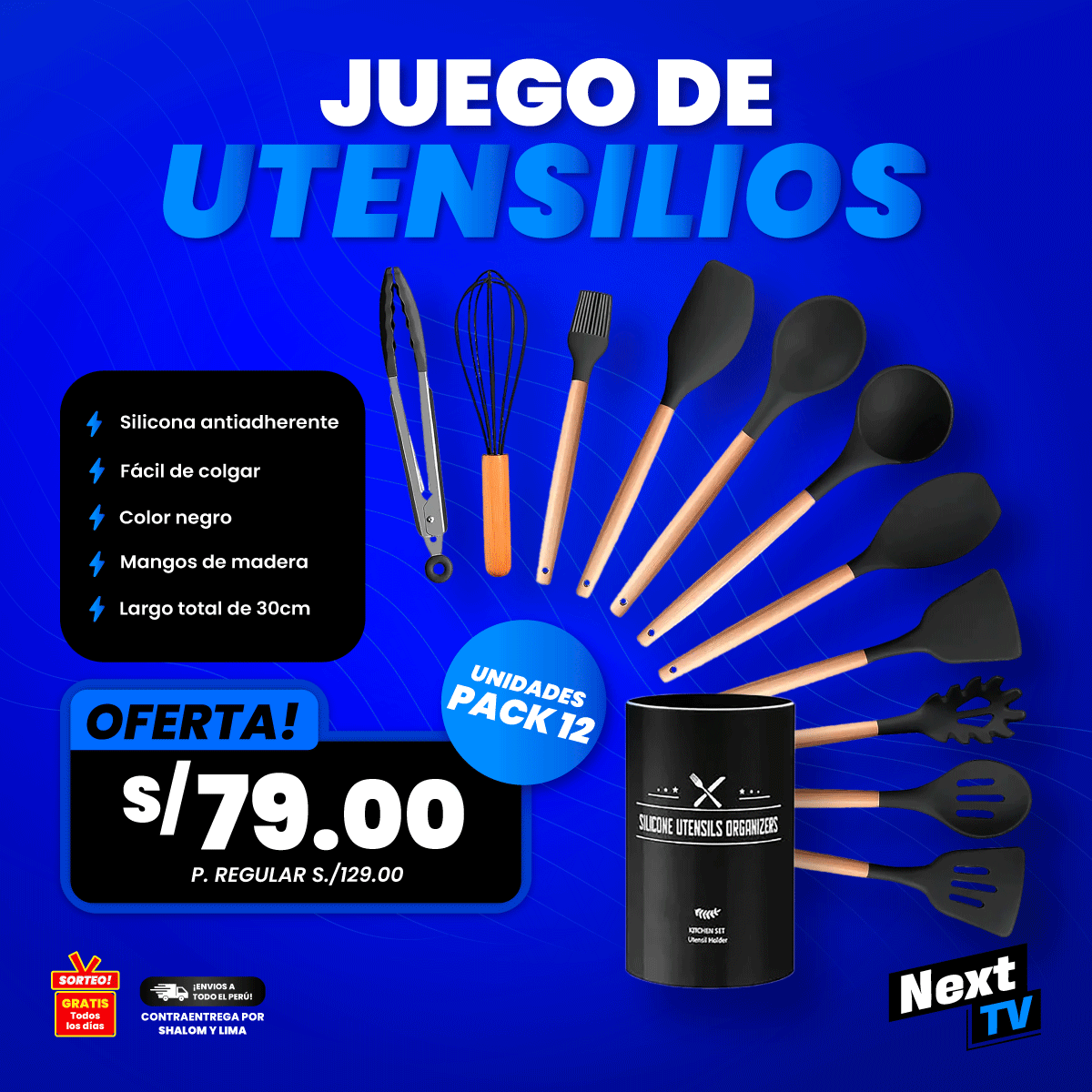 JUEGO DE UTENSILIOS