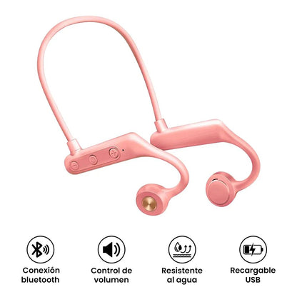 Audífonos de Conducción Deportivos K79 Rosado