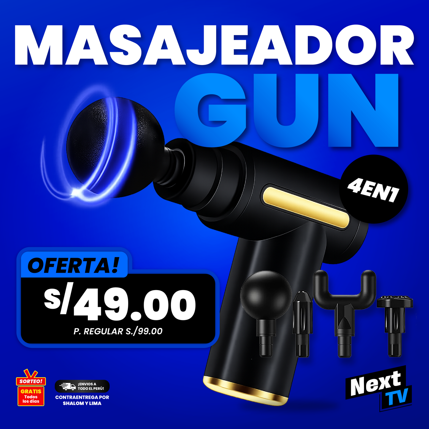 MASAJEADOR GUN