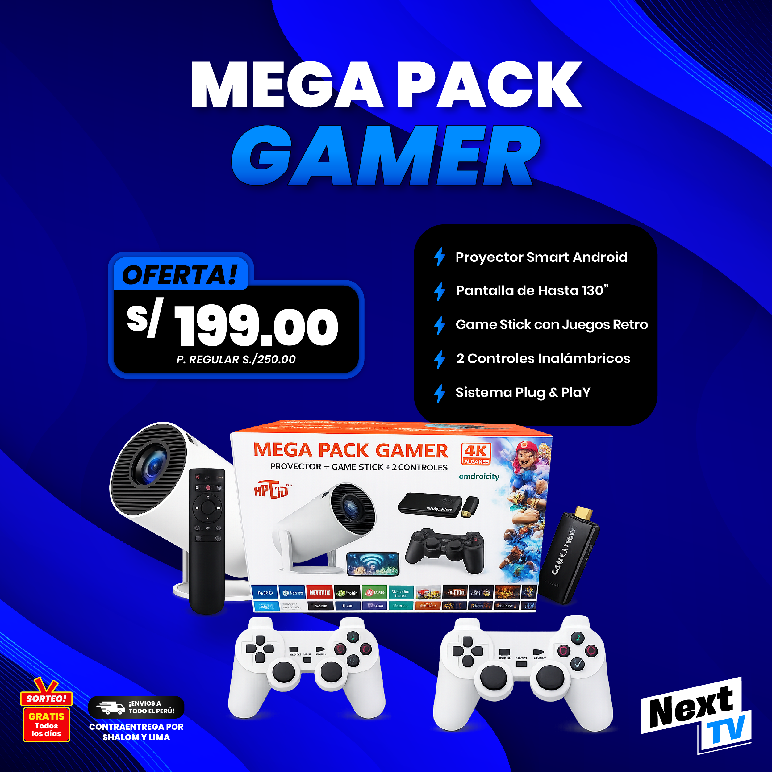 MEGA PACK GAMER
