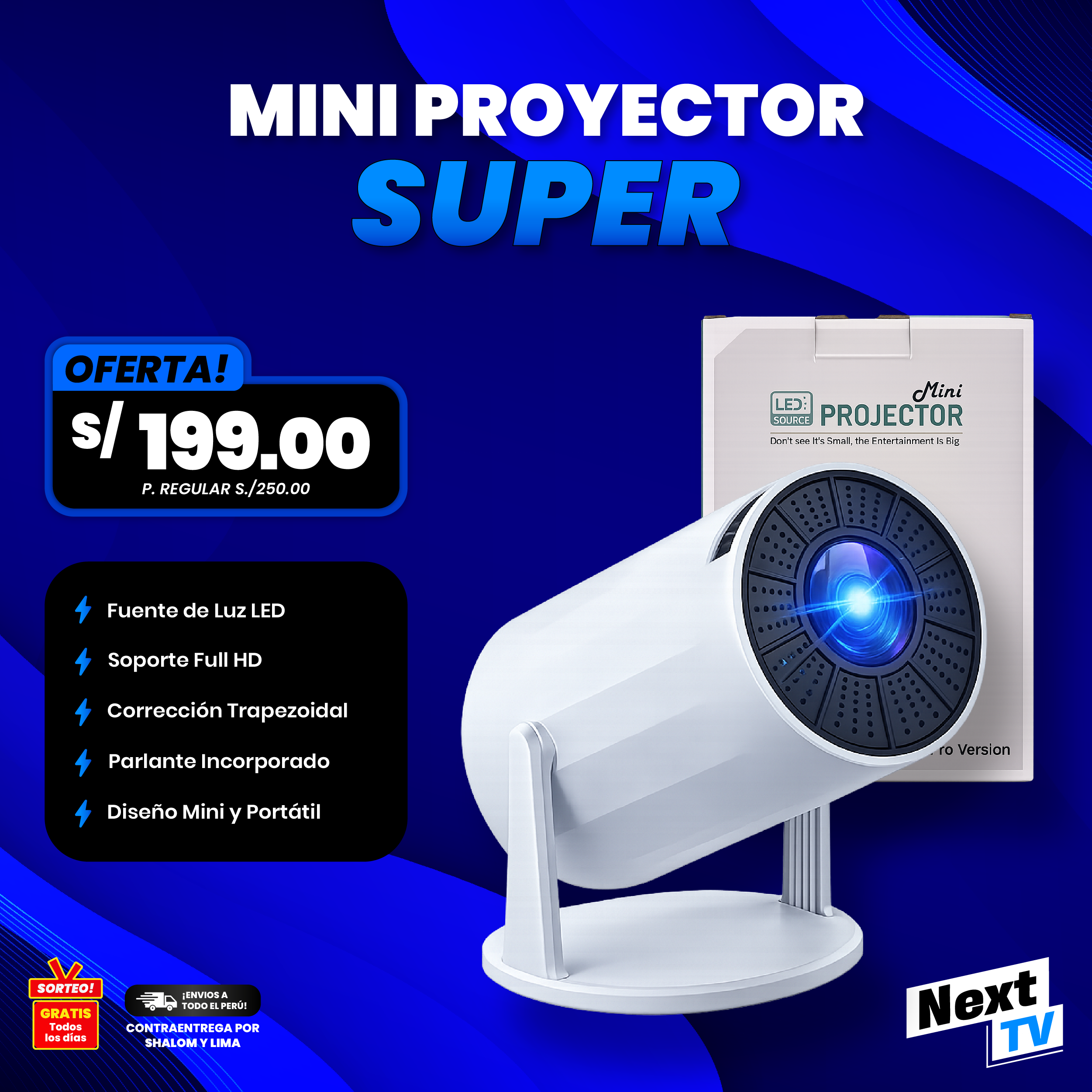 MINI PROYECTOR SUPER