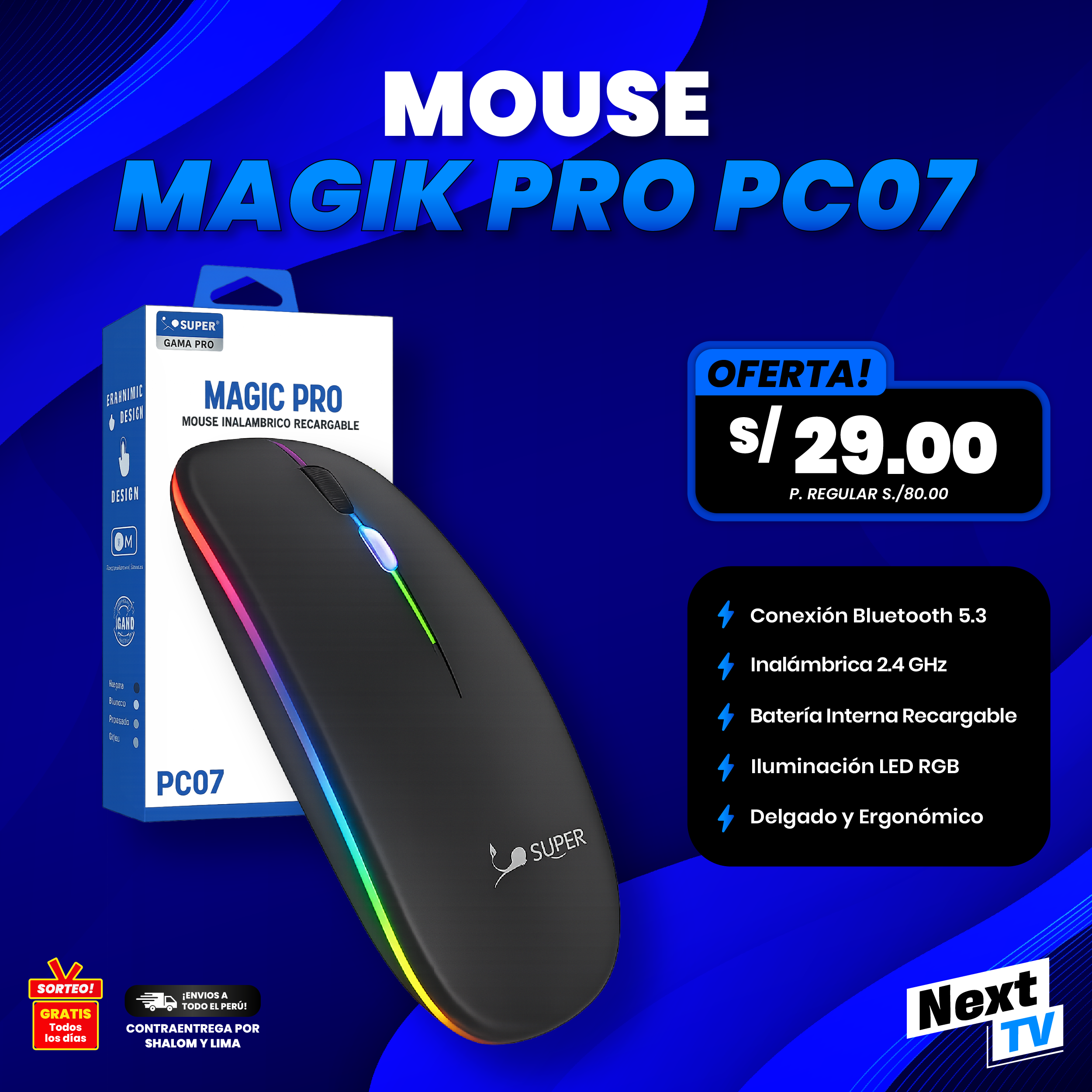 MOUSE MAGIK PRO PC07