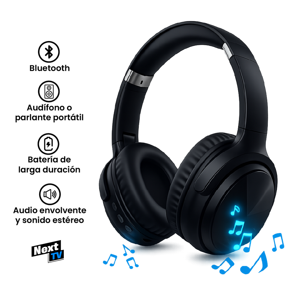 Audífono Parlante Bluetooth 2 en 1