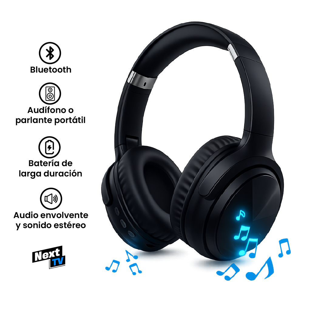 Audífono Parlante Bluetooth 2 en 1
