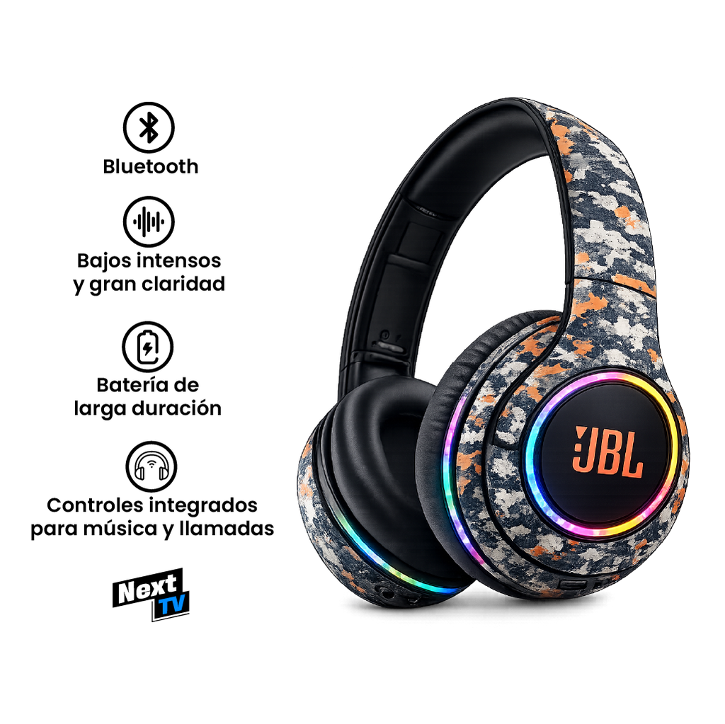Audífono JBL Tune A8 RGB