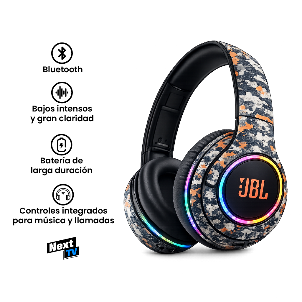 Audífono JBL Tune A8 RGB