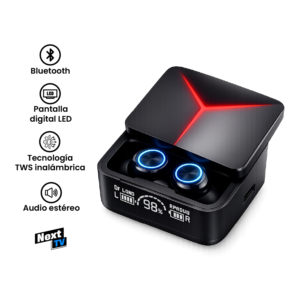 Audífonos Bluetooth Gamer M90 Pro