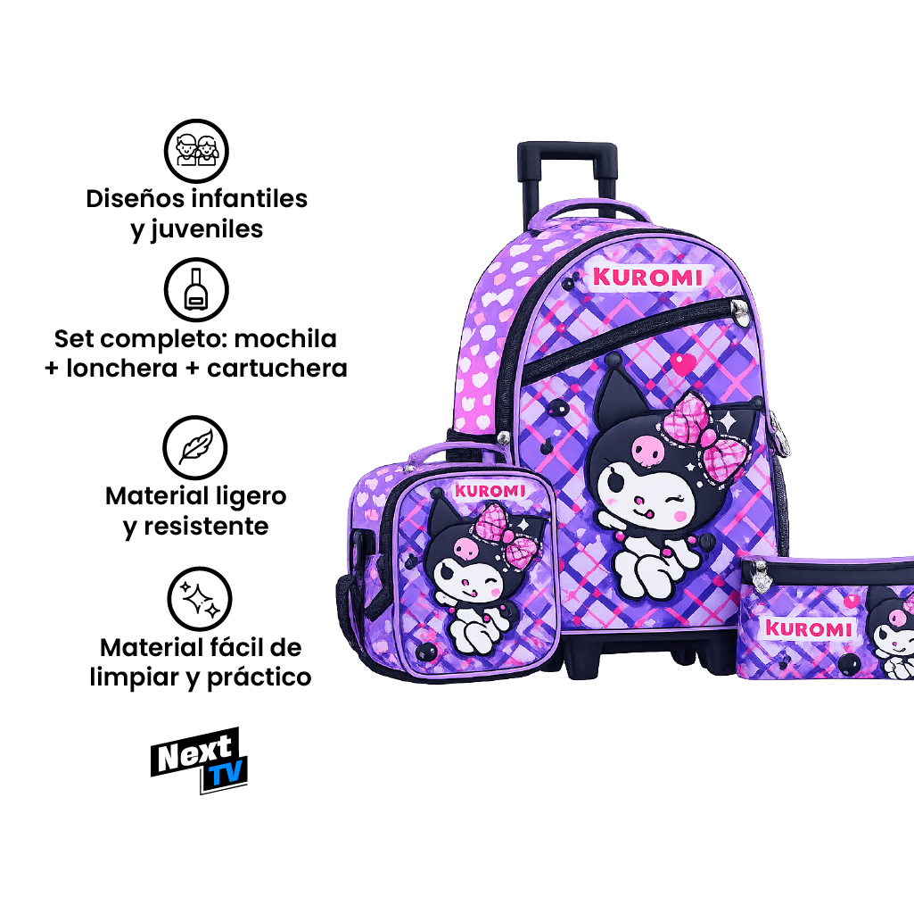 Set Mochila Range Tamaño Oficio