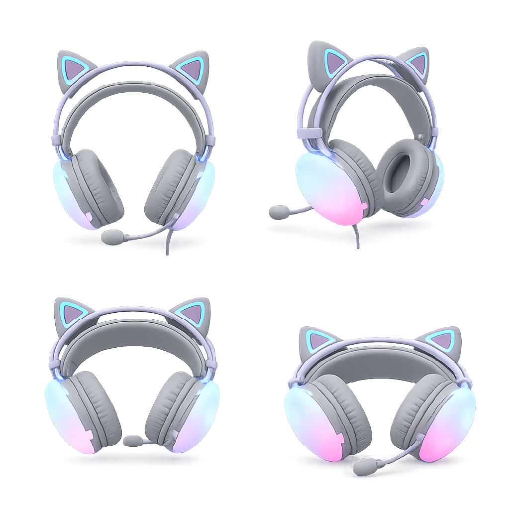 Audífonos Bluetooth Vincha Disco Pulse RGB