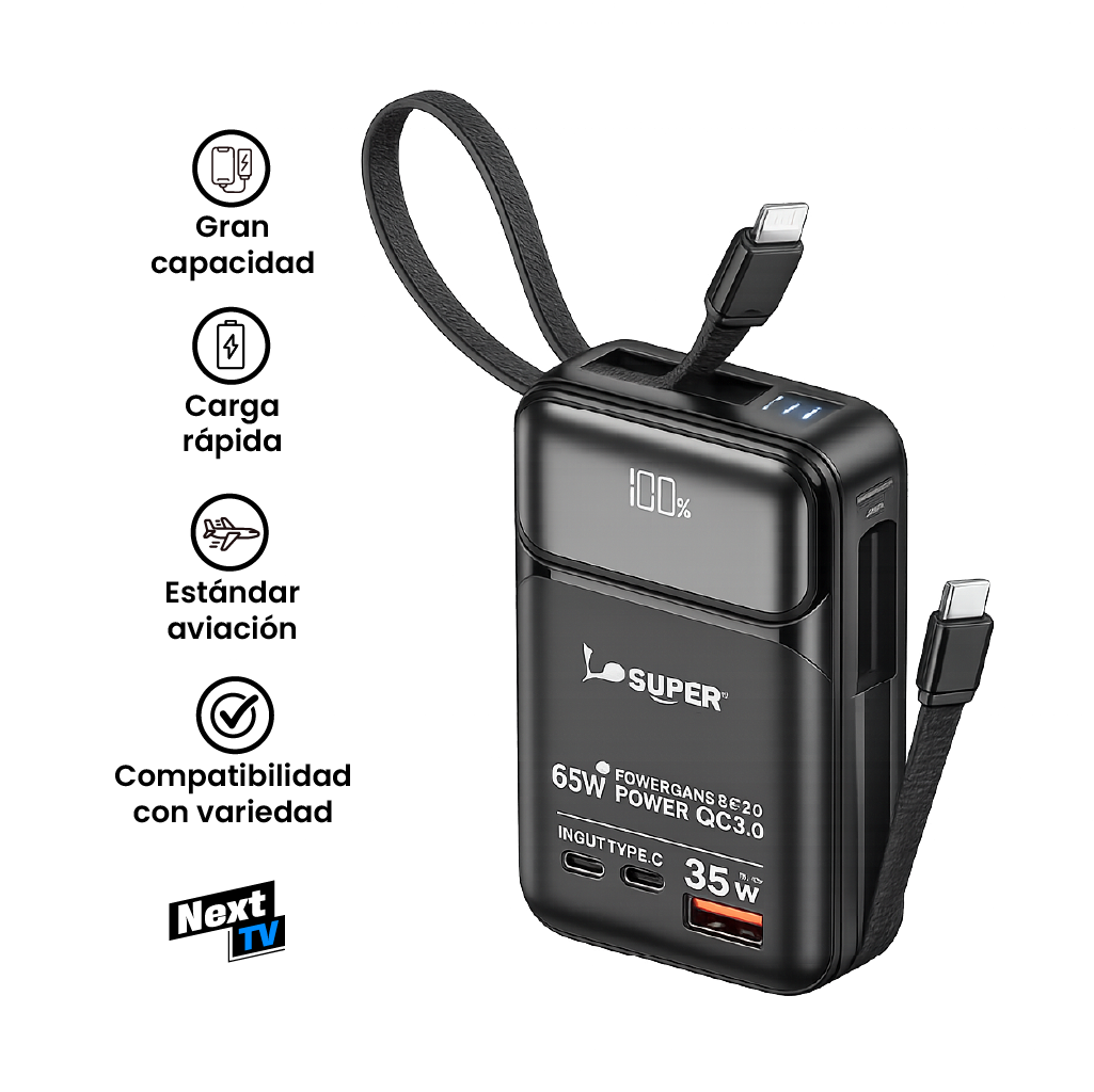 Cargador Power bank MINI 2 45W