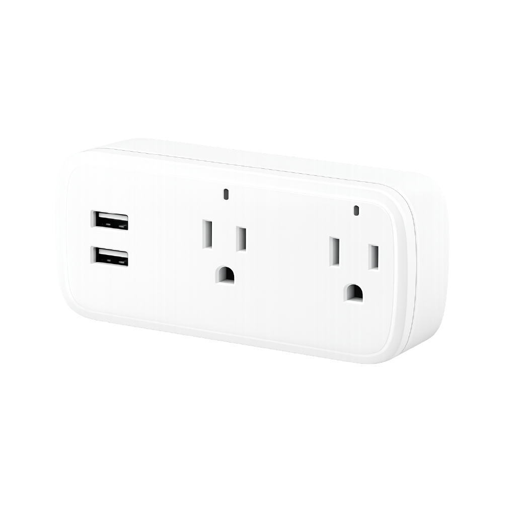 Adaptador de Enchufe Inteligente con USB