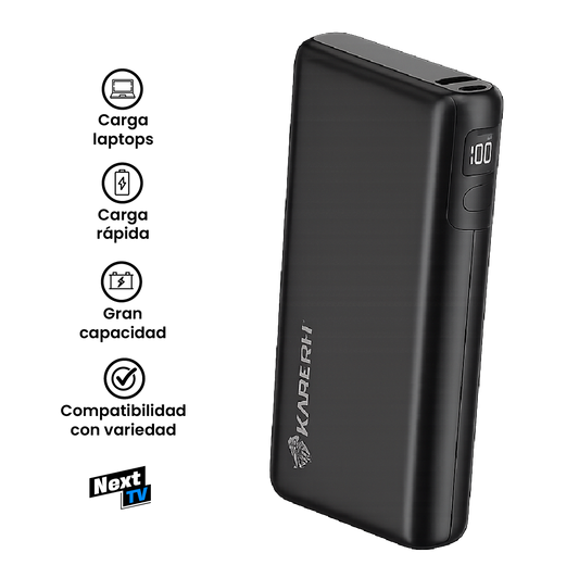 Cargador Power bank MEGA 4 100w