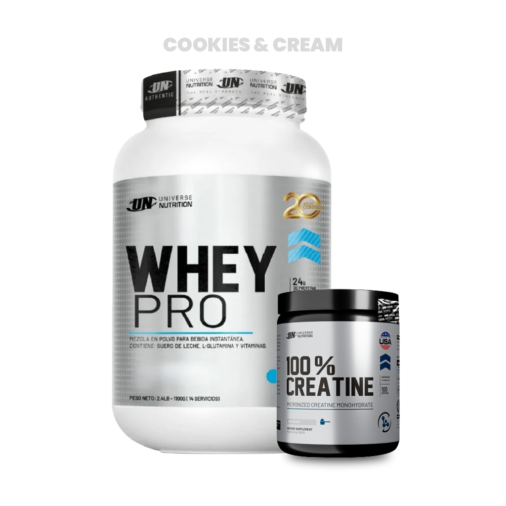 PACK WHEYPRO + CREATINA 1.1 KG
