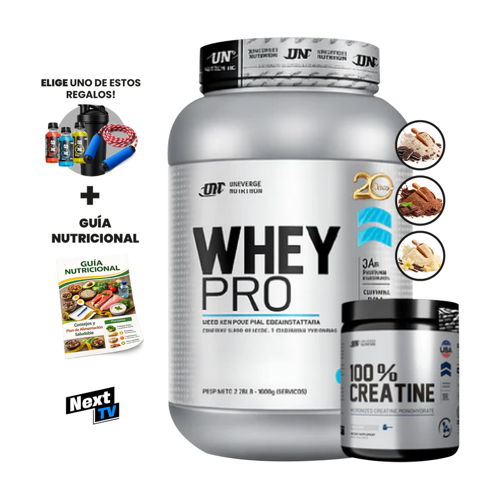 PACK WHEYPRO + CREATINA 1.1 KG