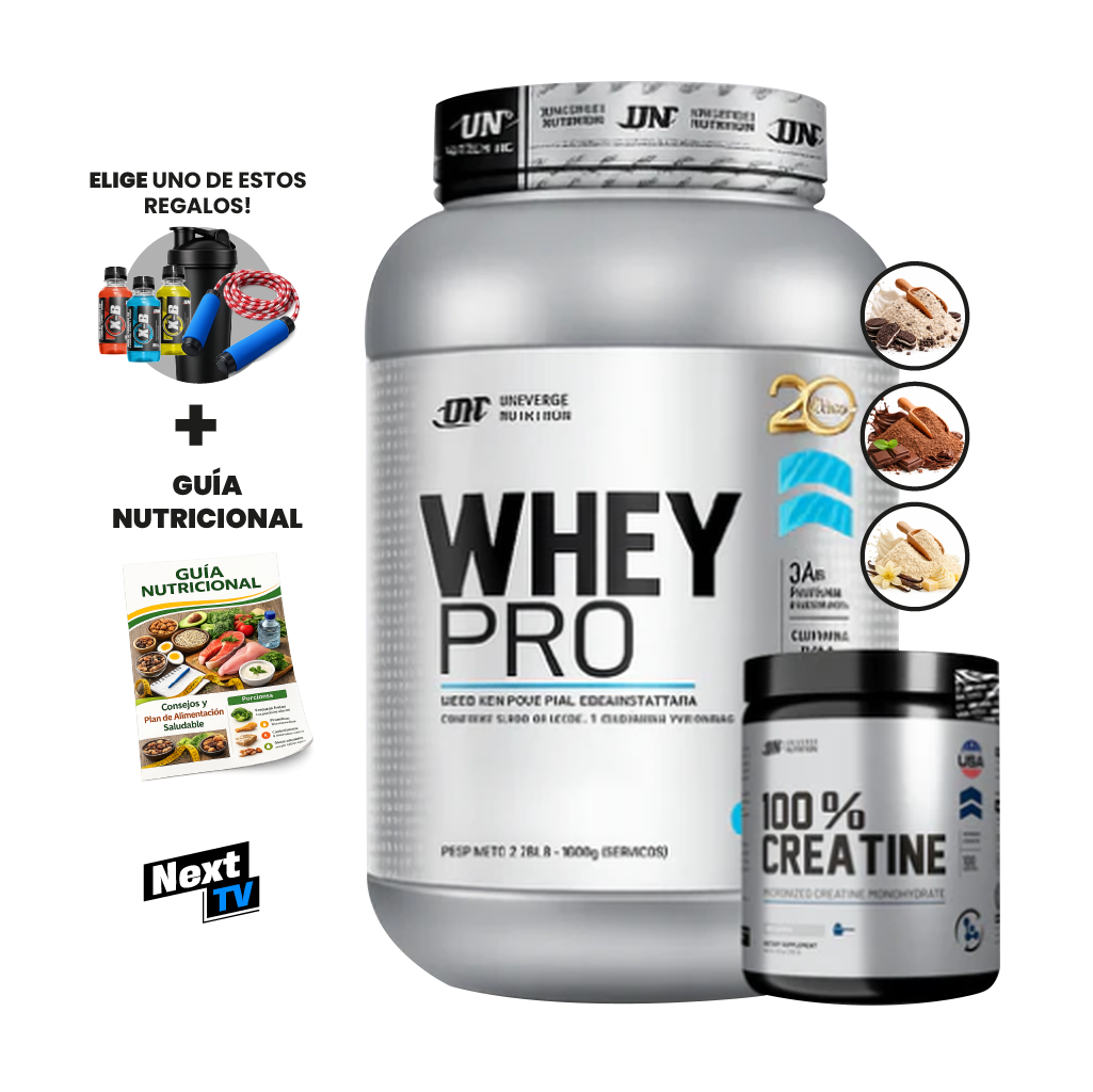 PACK WHEYPRO + CREATINA 1.1 KG