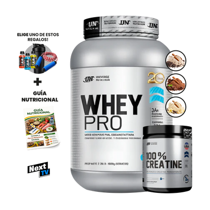 PACK WHEYPRO + CREATINA 1.1 KG