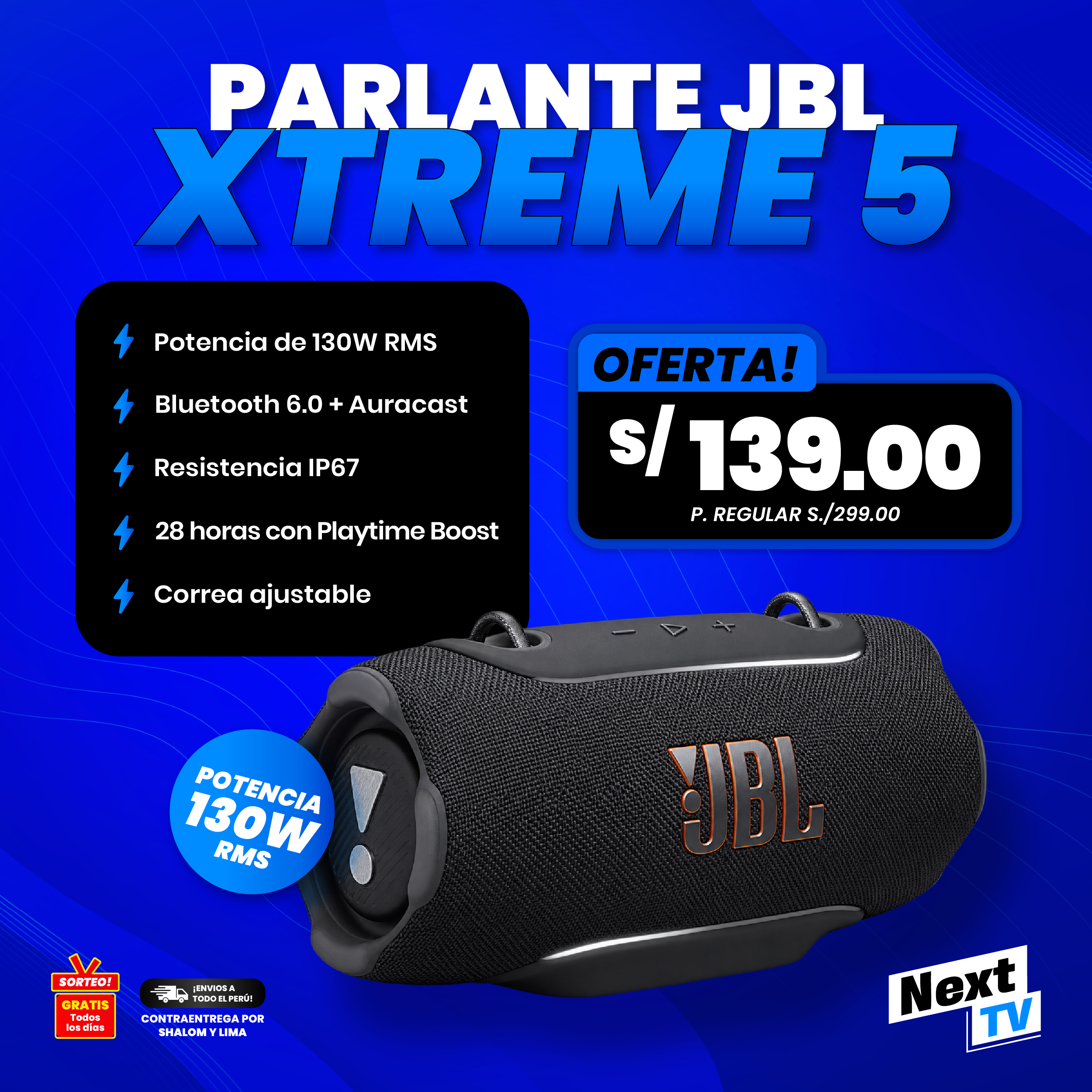 PARLANTE JBL XTREME 5