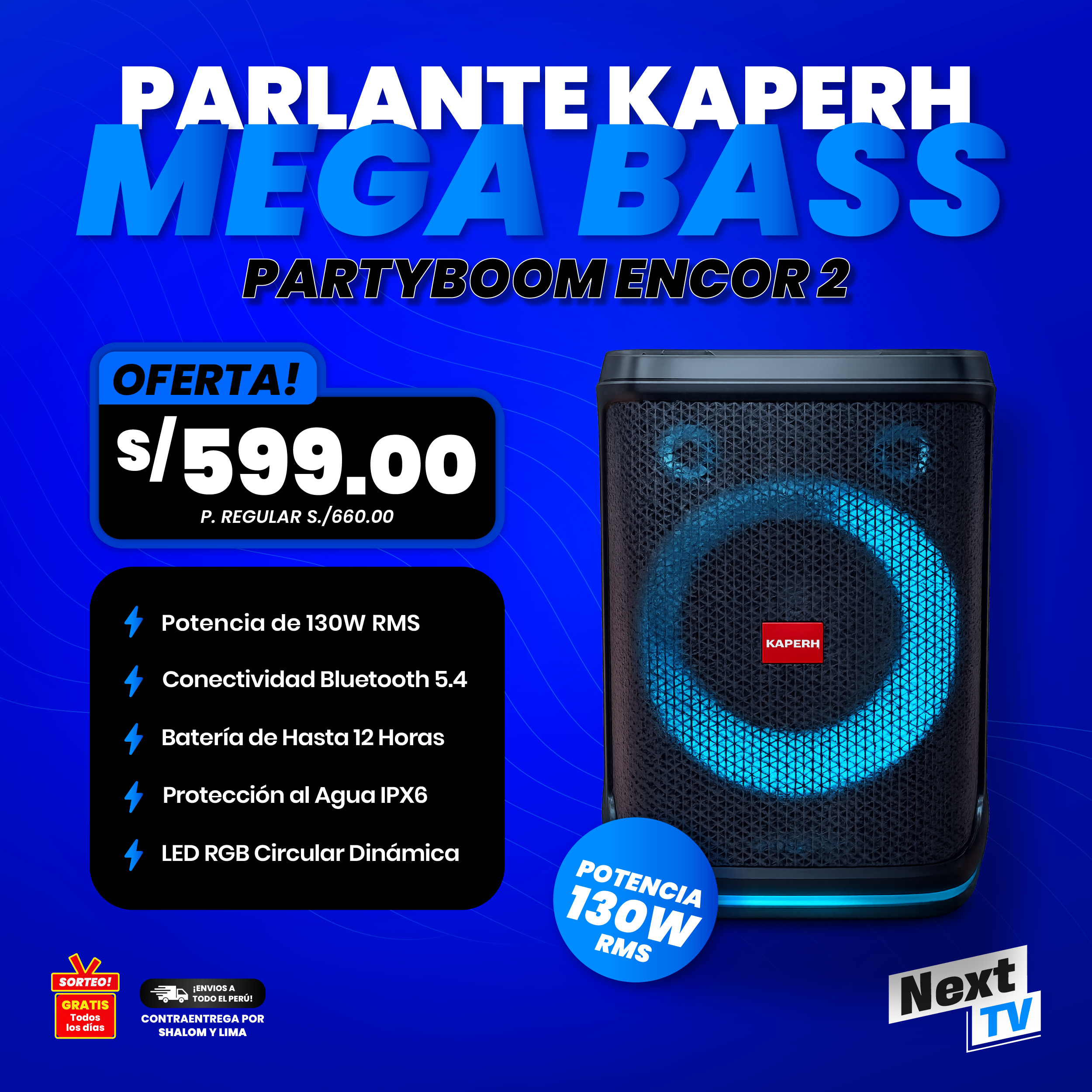 PARLANTE KAPERH ENCORE 2