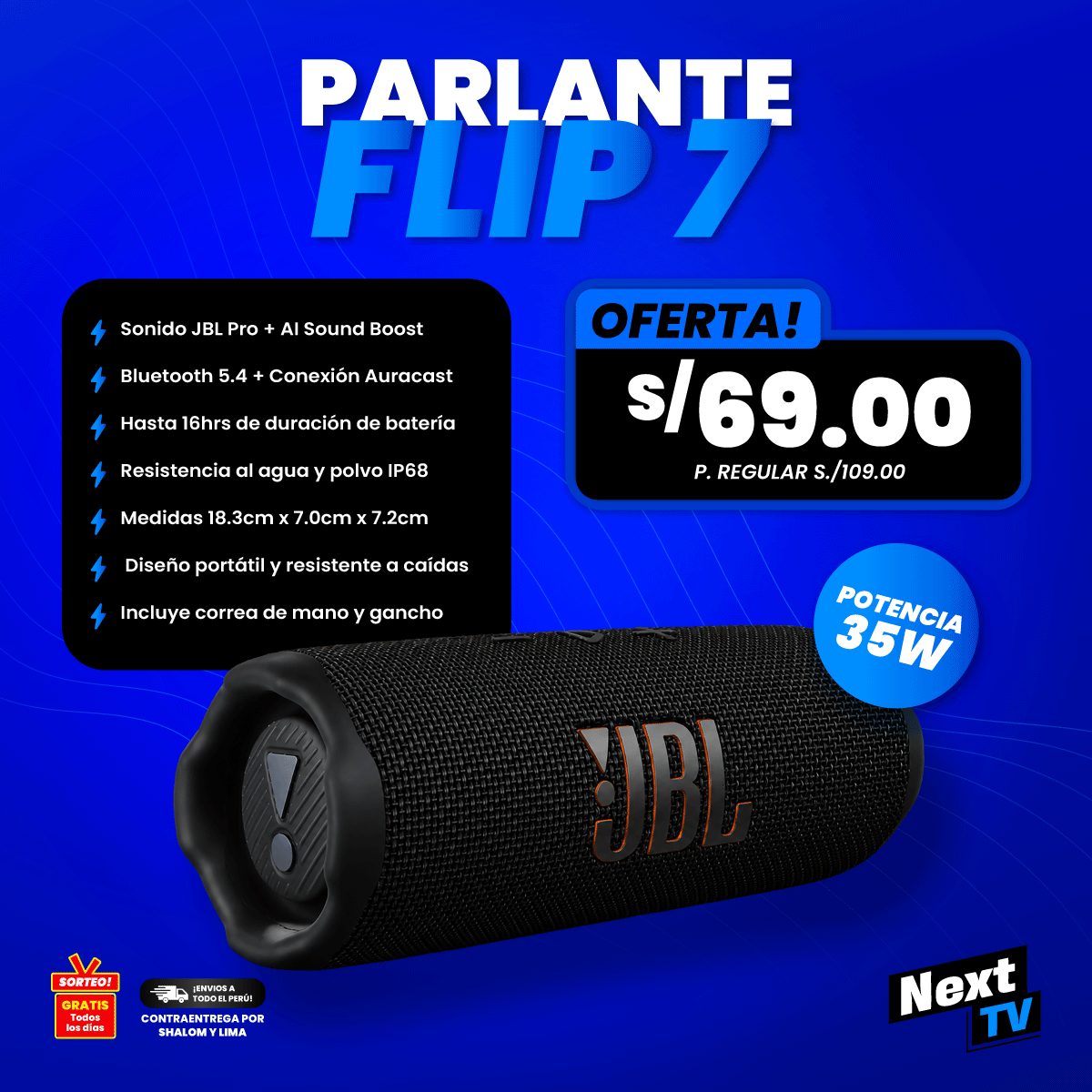 Parlante Flip 7