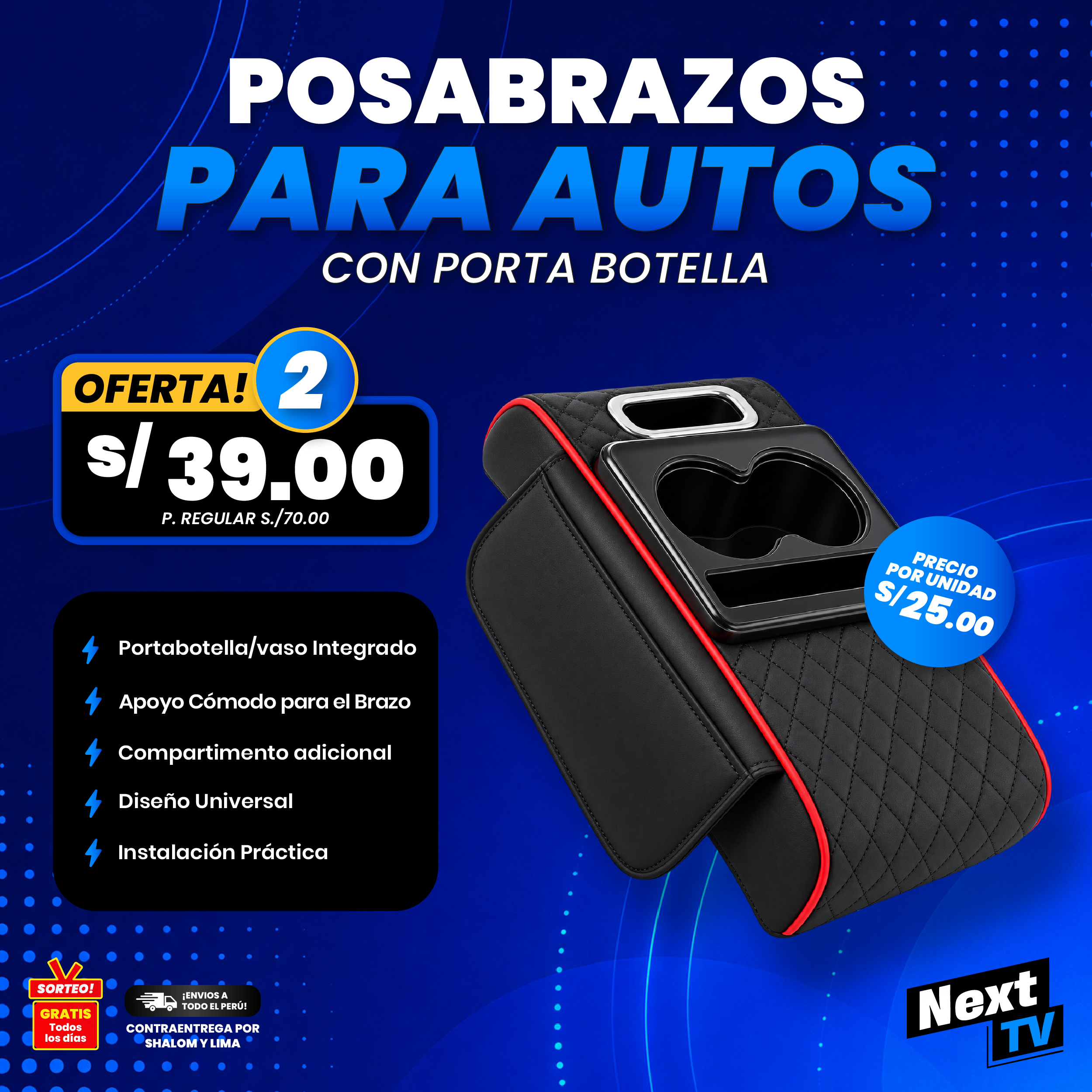 POSABRAZOS PARA AUTO