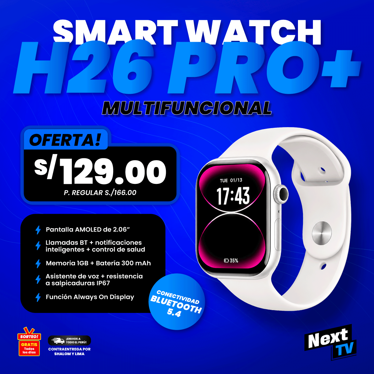 SMART WATCH H26 PRO+