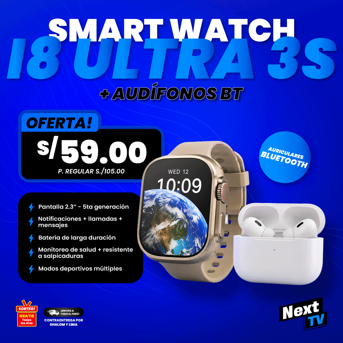 SMART WATCH I8 ULTRA 3S