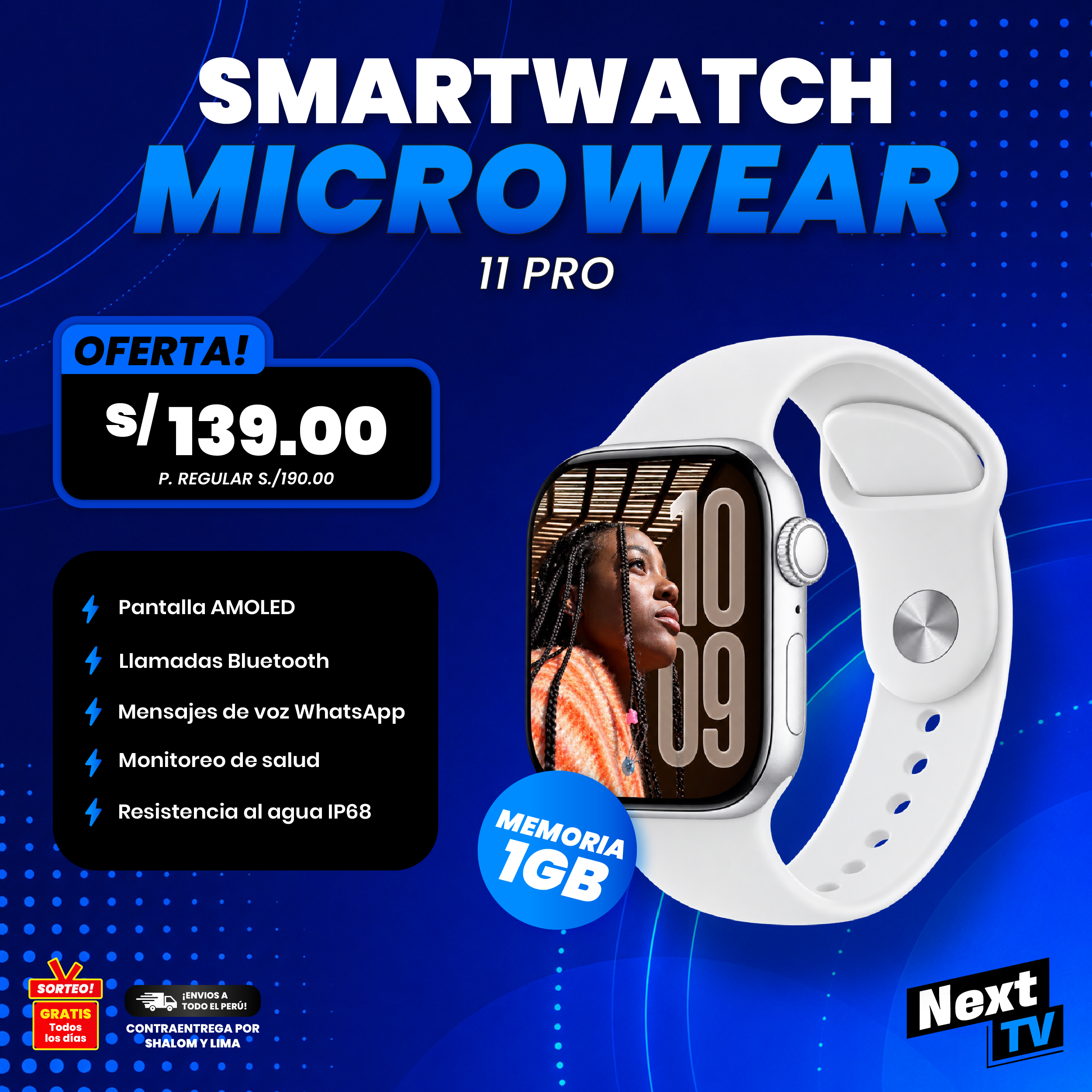 SMARTWATCH MICROWEAR 11 PRO