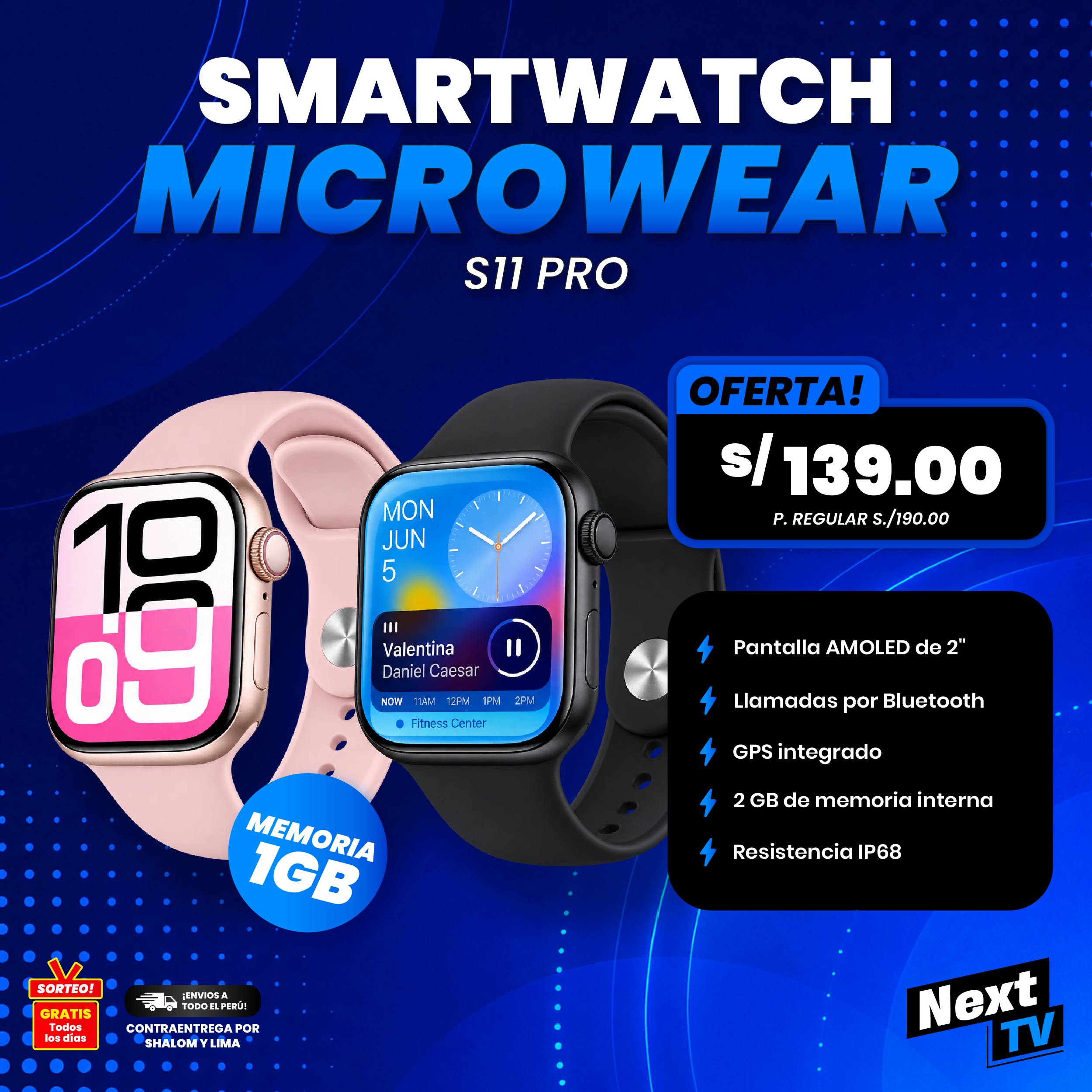 SMARTWATCH MICROWEAR WATCH S11