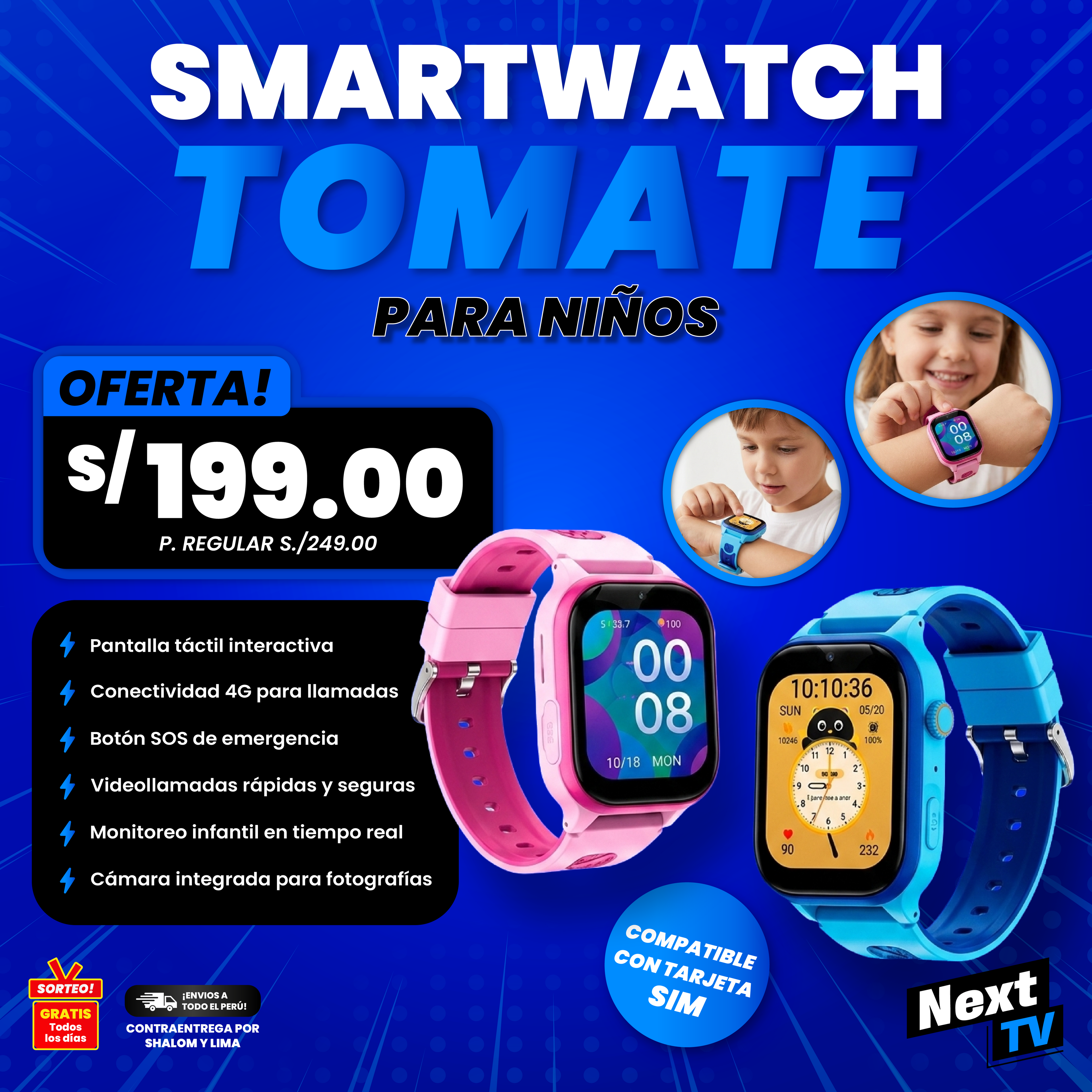 SMARTWATCH TOMATE