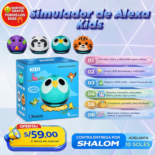 Simulador de Alexa Kids 🧸