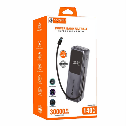 Cargador Power bank ultra 4 140w⚡️