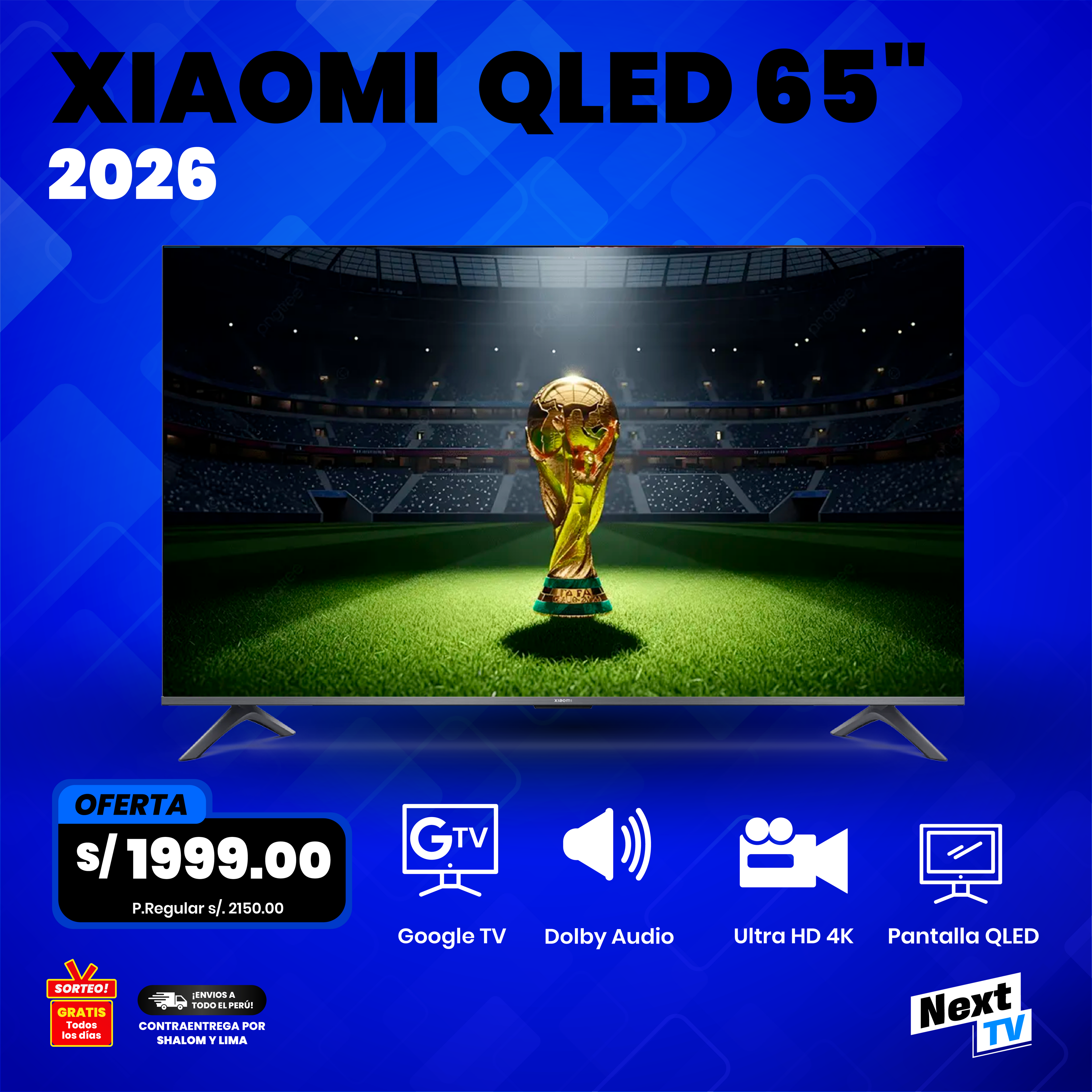 XIAOMI TV A PRO 65" 2026