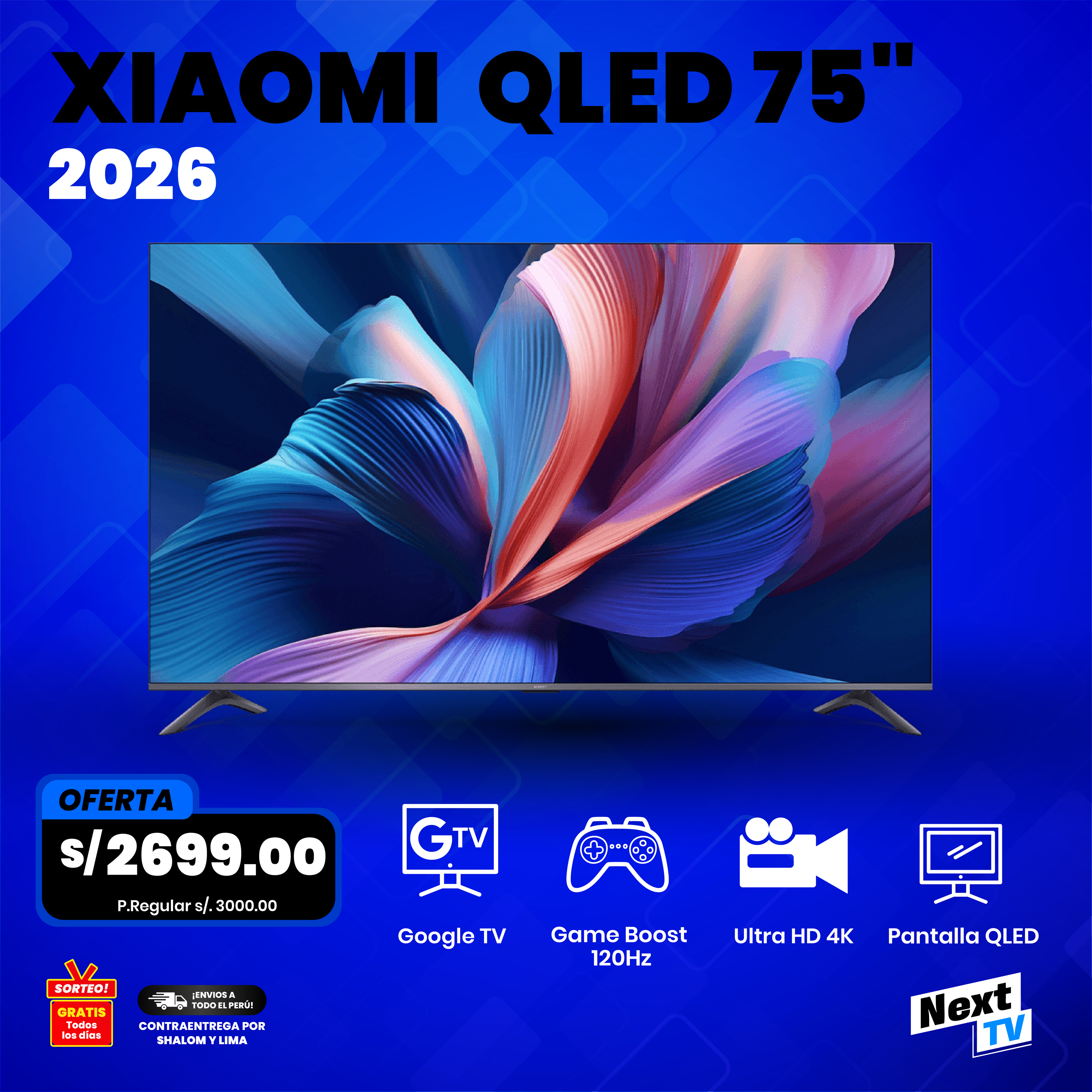 XIAOMI TV A PRO 75" 2026
