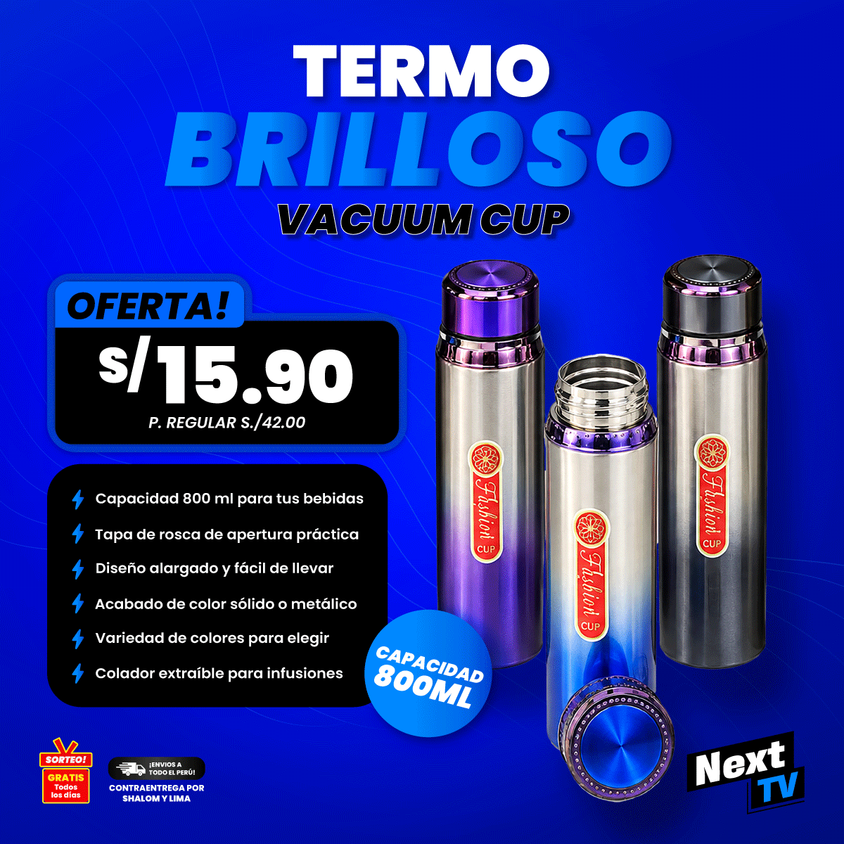TERMO VACUUM CUP 800ML - L787