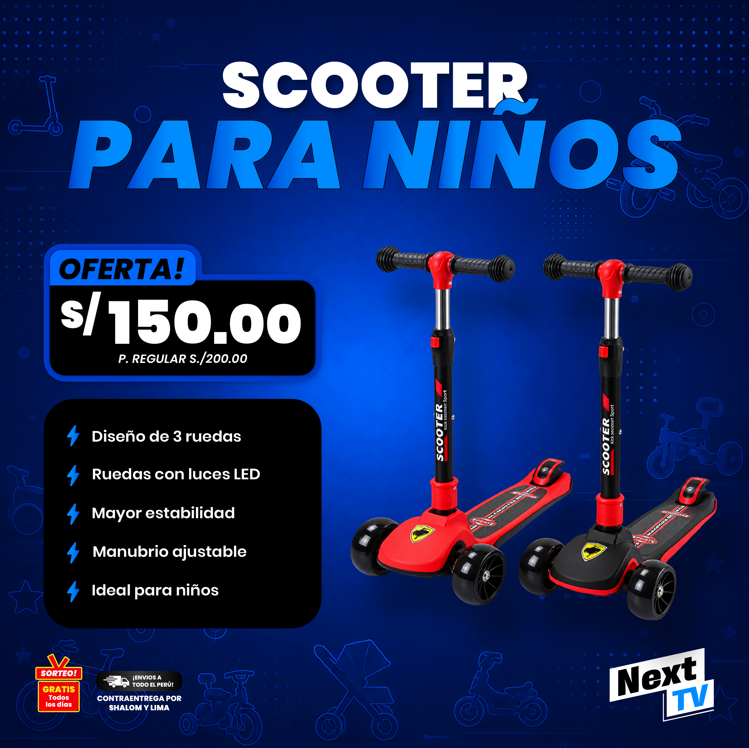 SCOOTER PARA NIÑOS