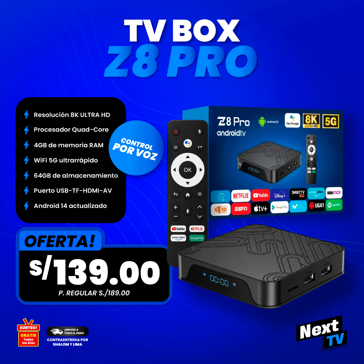 TV BOX Z8 PRO