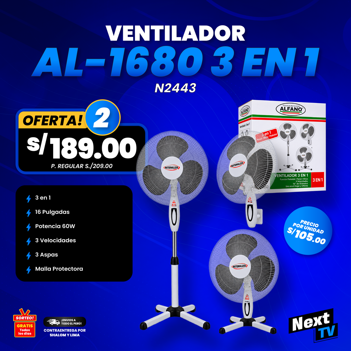 VENTILADOR AL-1680 3 EN 1 N2443