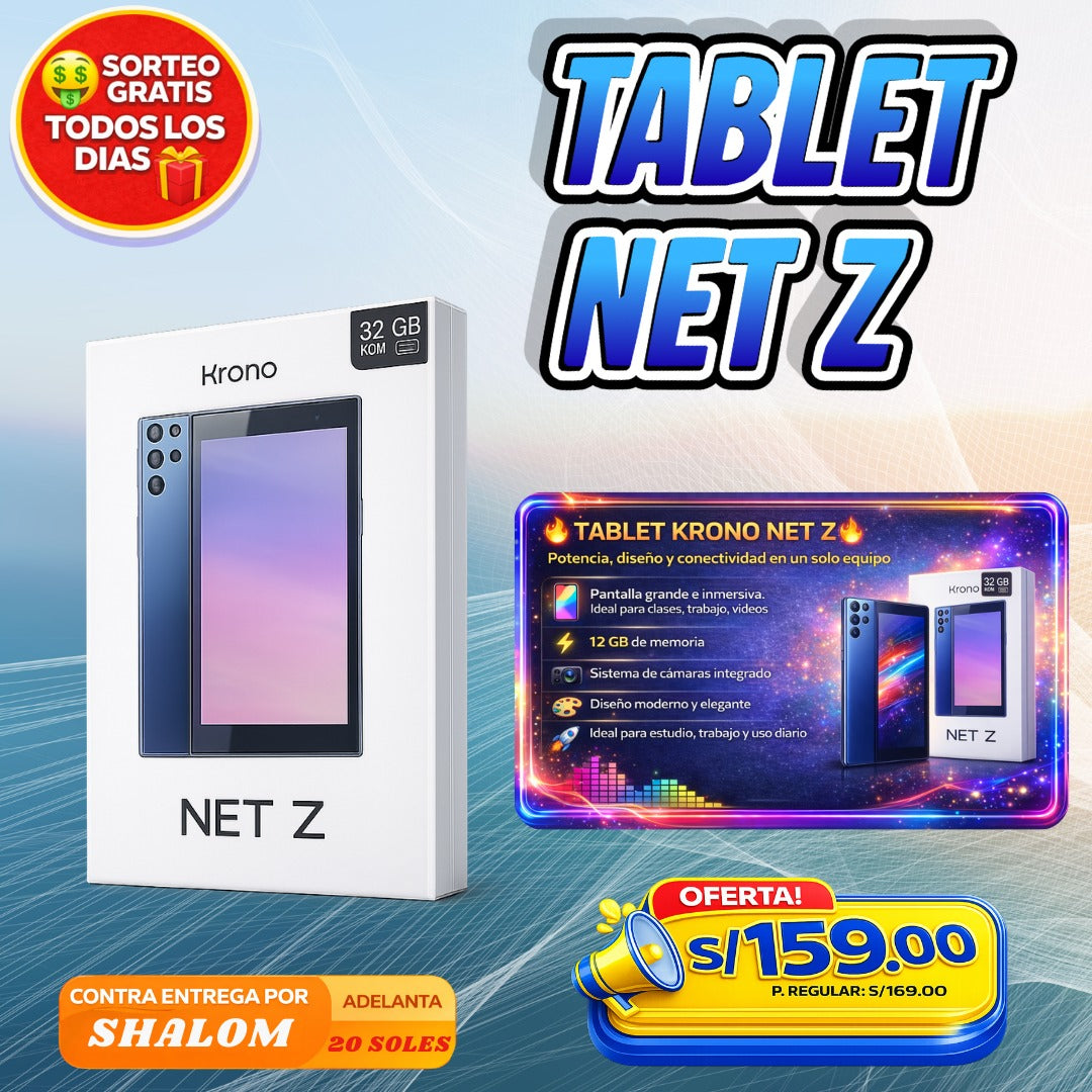 TABLET KRONO NET Z 🔥