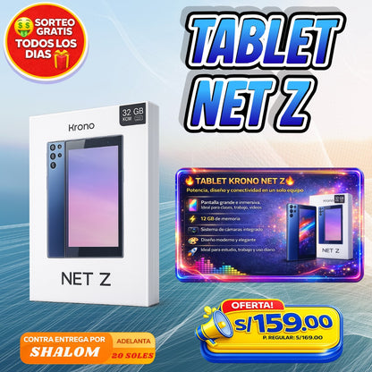TABLET KRONO NET Z 🔥