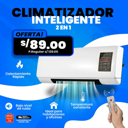 CLIMATIZADOR INTELIGENTE 2 EN 1