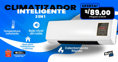 CLIMATIZADOR INTELIGENTE 2 EN 1