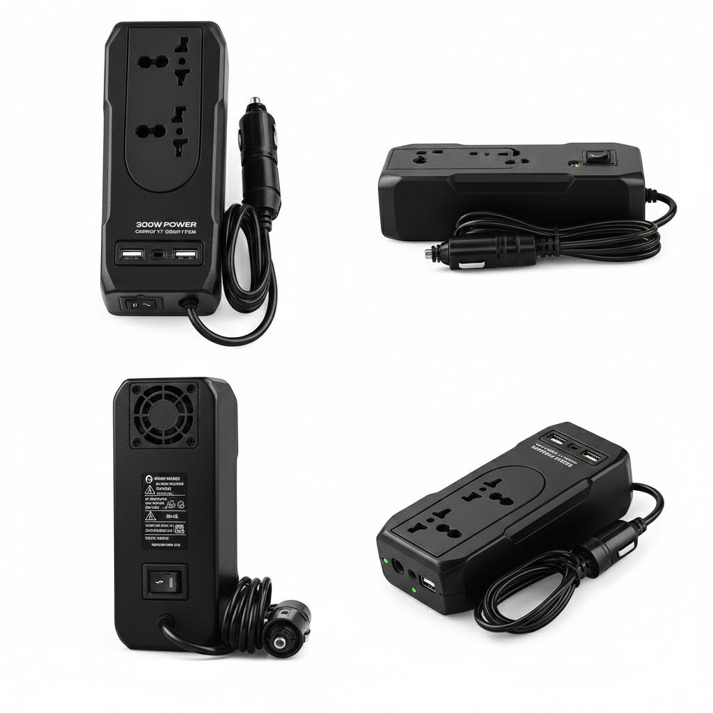 INVERSOR DE CORRIENTE 300W PARA AUTO