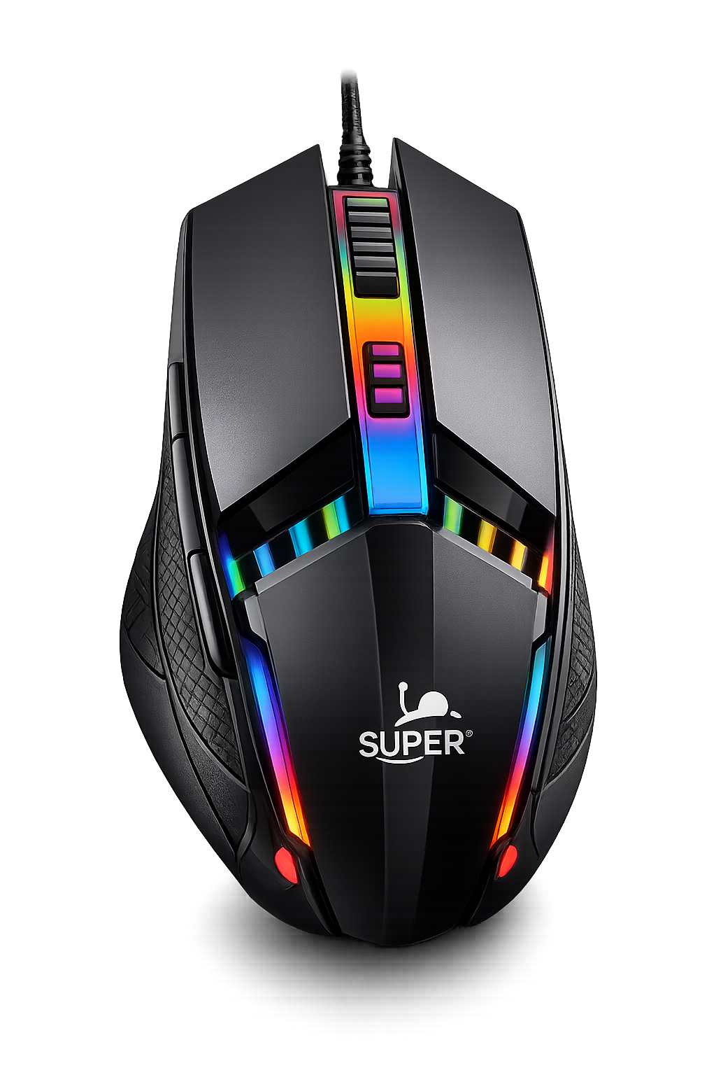 Mouse USB Alámbrico VOLCAN RGB - PC10 🔥